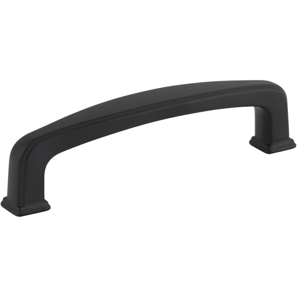 Jeffrey Alexander 96 mm Center-to-Center Matte Black Square Milan 1 Cabinet Pull 1092MB - main